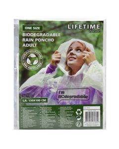 Rain cap, 130 x 100 cm, Lifetime biodegradable