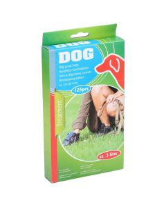 Qese higjenike njeperdorimshe per qen, Dog, 3 Liter, 125 copë