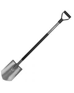 Lopate kopshtarie, Fiskars, Round-point shovel D-grip, 1250 mm, 2000 g