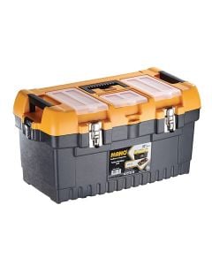 Tool box, Mano, 22 ", with metal clip, 564 x 310 x 388 mm