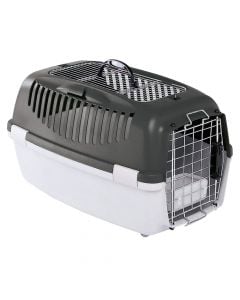 Animal carrier, Guliver 3, Delux, with water container and ventilation from above, 61x40x38h cm