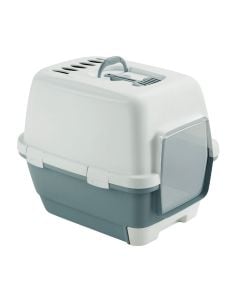 Closed toilet for cats, sStefanplast, Clever & Smart, 58x45x48h cm, with grill for dirt