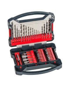 Set with punto and screwdriver tip, KWB, 41 pieces