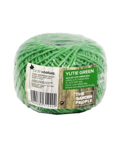 Lidhese per bimet, Jardin natura, 50 m, fiber natyrale, ngjyre jeshile