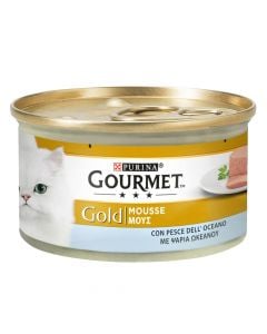 Ushqim per mace, Gourmet, Gold, 85 g, peshk, I koservuar