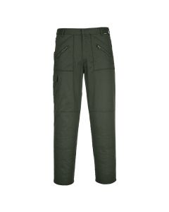 Work pants, Portwest, Action, size 36, olive color