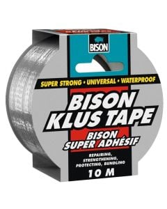 Ngjites "Duct Tape", Bison, Heavy Duty, 10 m, ±70⁰ C, rezistent ndaj UV