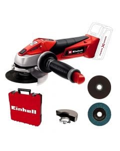 Battery Angle Grinder, Einhell, TC-AG 18/115 Li - Solo Acc, 18 V, 8500 rpm, 115 mm, battery not inclouded
