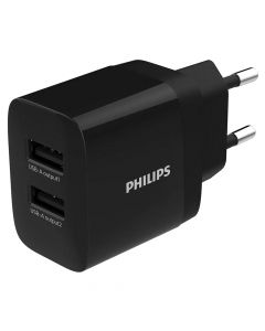 Karikes, Philips, 17 W, 2x USB