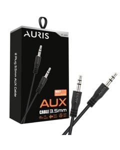 AUX plug, Auris AU04, AUX - AUX, 3.5mm, 100 cm, mixed color