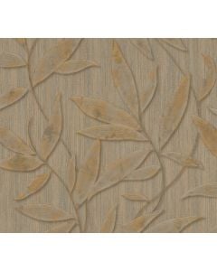 Wallpaper, As Creation, Siena, Floral, 10.05x0.53 m, brown, beige, 32880-5