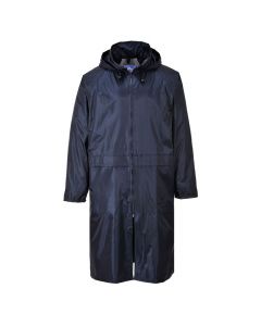 Rain cape, Portwest, Size L, blue color, professional