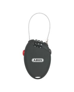 Lock for helmets and accessories, Aabus, 0201, Ø 4 mm, connection with code, security level 1