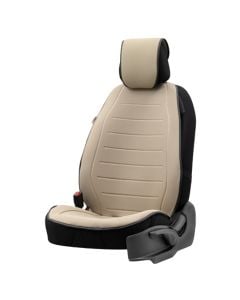 Veshje per sedilje, Lacoste, ACTL-103, ngjyra bezhe, 1 cope