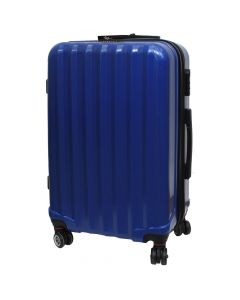 Valixhe udhetimi, Swisstourister, 73 x 52 x 30 cm, plastike, ngjyra blu