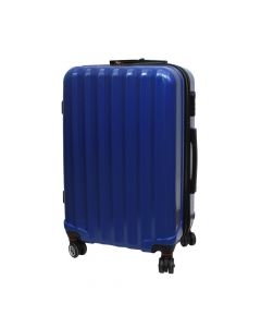 Valixhe udhetimi, Swisstourister, 46.5 x 33 x 23 cm, plastike, ngjyra blu