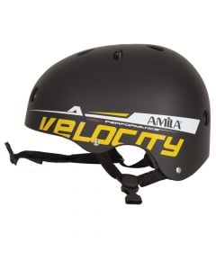 Kokore mbrojtese per skateboard dhe biciklete, Amila, masa L, 58-60 cm, ngjyre e zeze