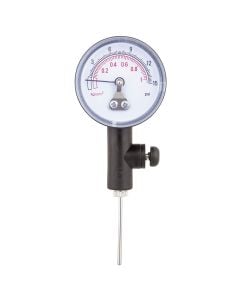 Ball pressure gauge, Amila, 15 psi