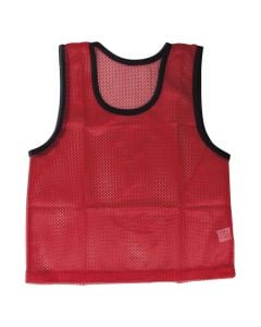 Football vest, Amila, red color, size S