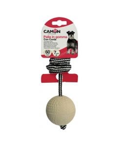 Educational toy for dogs in the shape of a ball, Cammon, Soft rubber ball, 7 x 60 cm,