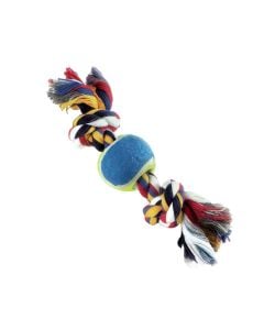 Educational toy for dogs, Camon, Cotton rope, 30 cm, 300 g