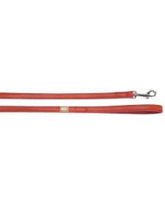 Dog lead, Camon, leather, 16 x 1000 mm, red color