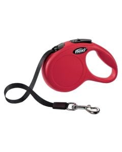 Folding guide rope, Camon, Flexi, Size S, 5 m, red color