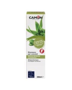 Natural shampoo for puppies, Camon, Aloe vera, 200 ml, for sensitive skin