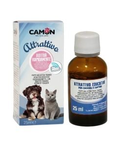 Solucion terheqes per kafshe, Camon, 25 ml, terheq kafshet drejt vendit te kryerjes se nevojave personale