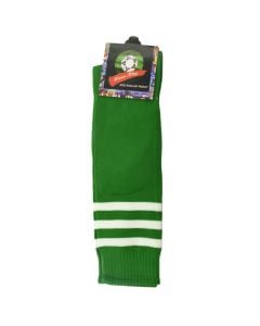 Soccer socks, green color