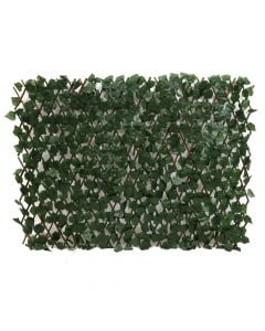 Perimeter fence with artificial leaves, Giardino Verde, 100 x 200 cm, plastic structure, 2.09 kg, 700 leaves, 56 plastic supports