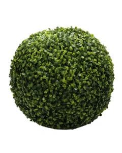 Decorative ball with artificial leaves, Giardino Verde, d38 cm, 870 g, 692 leaves