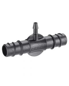 Triple connector for spray pipe, Claber, 2x1/2ª, 1x1/4ª