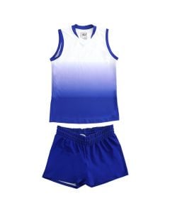 Uniforme volejbolli per femra, 4U Sports, S, e bardhe me blu