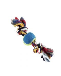 Educational toy for dogs, Camon, Cotton rope, 20 cm, 80 g