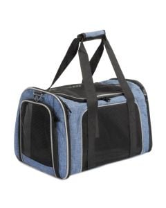 Cante for transporting dogs, Camon, 44 x 28 x 28 cm, blue color