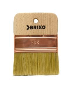 Brush for decorative paint, Brixo, 9x100 mm, wooden handle