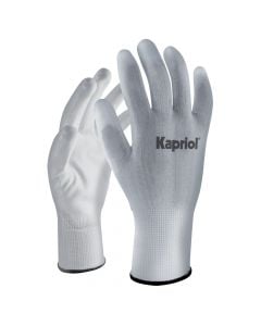 Work gloves, Kapriol, Skin Gloves, 10, white color
