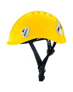 Work + mountaineering helmet, Kapriol, Airkap, EN 397, yellow color