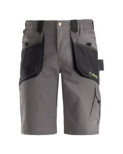 Short work pants, Kapriol, Slick, size XXL, 220 g/m2, gray color