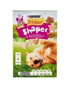 Snack for dogs, Friskies, Shapes, 6 different flavors