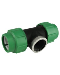 Tee connection female 50 X1-1/2"x50PN 10