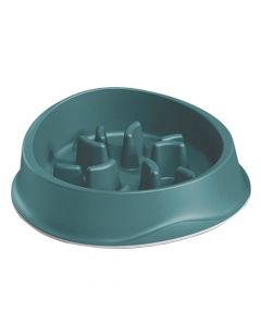 Food bowl and trainer for dogs, Stefanplast, Chic, 0.5 l, 6x26x8h cm, green color