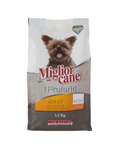Professional dog food, Migliorcane, 1.5 kg, Mini, with chicken and rice