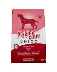 Professional dog food, Migliorcane, 2.5 kg, Unico, with Deri meat