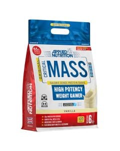 Suplement per rritje mase, Applied Nutrition, 6 kg, 23% proteine, 382 kcal/100 g, vanilje