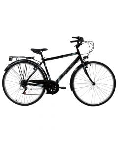 Biciklete 28ª, Denver, City Bike, 6 shpejtesi, SHIMANO 6V, ngjyra e zeze