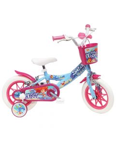 Biciklete per vajza, 12ª, Denver, Sea Life, ngjyra bojeqielli, me rrota ndihmese