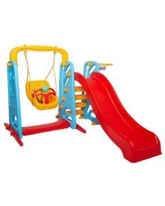 Children's swing + slide, Pilsan, 06-141, H126 x 206 x 178 cm