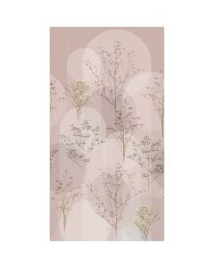 Leter muri, Erismann, Elle decoration, H2.8 x 1.5 m, Floral, Roze, pastel, 2268-10